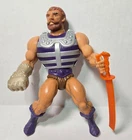 Vintage Fisto 1983 Masters of the Universe He-Man MOTU w Armor and Orange Sword