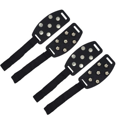 Pack of 4 Traction Devices Shoe Spikes Perfect for Shoe With 7 Teeth