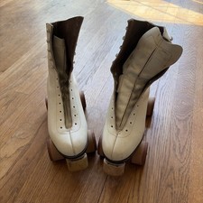Ladies Vintage Chicago Roller Skates - White