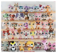 Littlest Pet Shop LPS Dog and Cat Toy for Kid Pet Figure Collectible Rare Gift