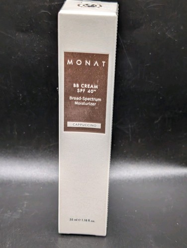 MONAT BB Cream SPF40 Moisturizer Foundation Cappuccino 1.18 oz NEW SEALED