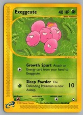 Exeggcute 76/147 Common Aquapolis Pokemon Lightly Played on eBay