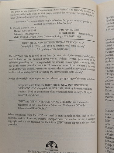 The Story Of God Holy Bible International Bible Society Paperback PreOwned GC - Picture 8 of 12