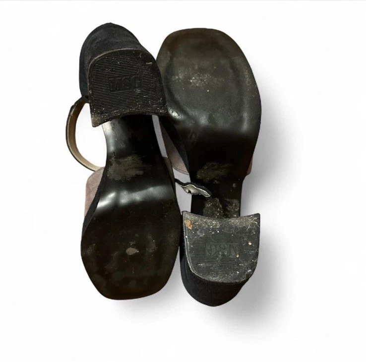 Zapatos de cuero de gamuza azul talla 10/11 de colección Rin de hojalata Foto 4 de 4