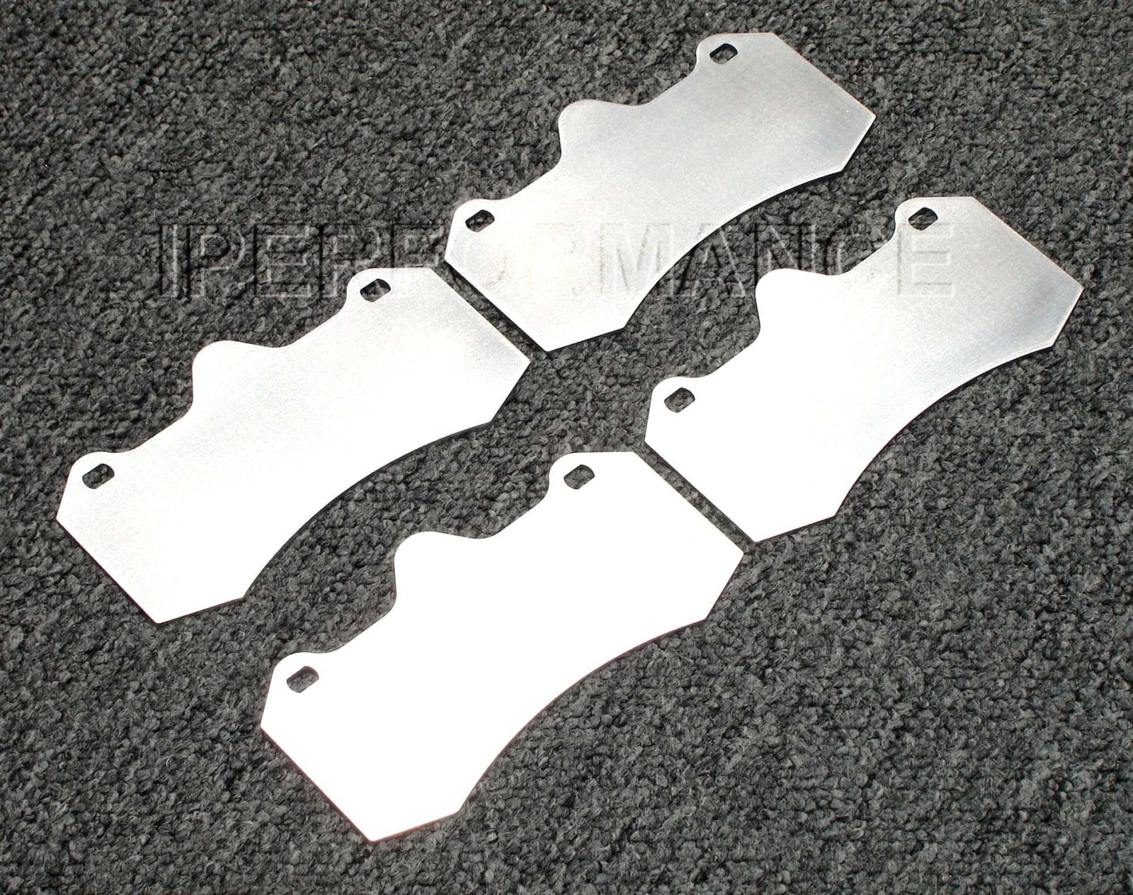 Titanium Brake Pad Shim Heat Shield Set for McLaren 570S GT4 16- ; R54 Irn Ds Fr