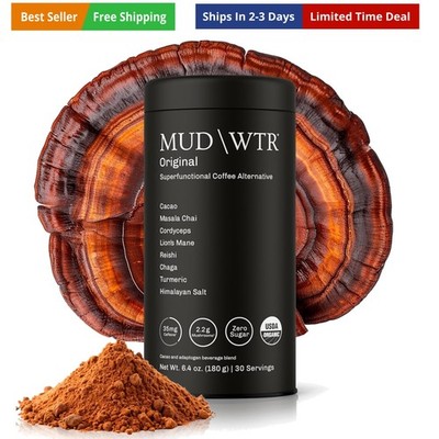MUDWTR  Mushroom Coffee Alternative | 2,240mg  Grown & Adaptogenic Mushrooms ...