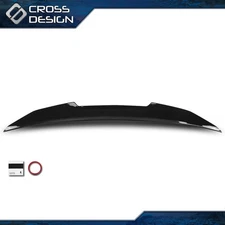Rear Trunk Spoiler Wing Gloss Black Fits 21-26 BMW 4 Series G22 G82 M4 PSM Style