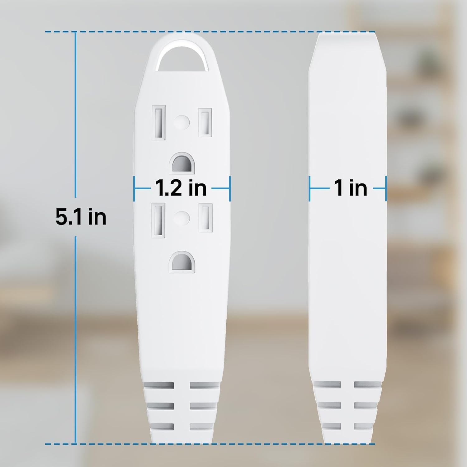 Kasonic 25 Ft 3 Outlet Extension Cord Indoor Outdoor