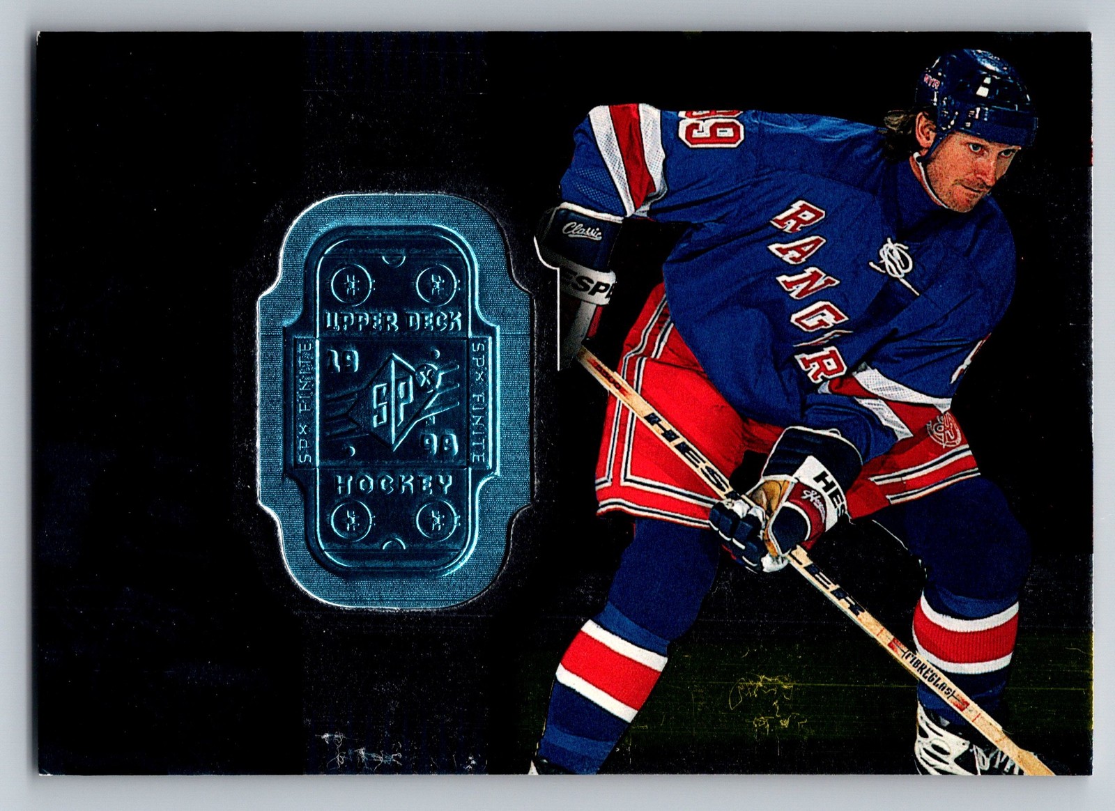 1998-99 SPx Finite #SPX99 Wayne Gretzky SAM Sample