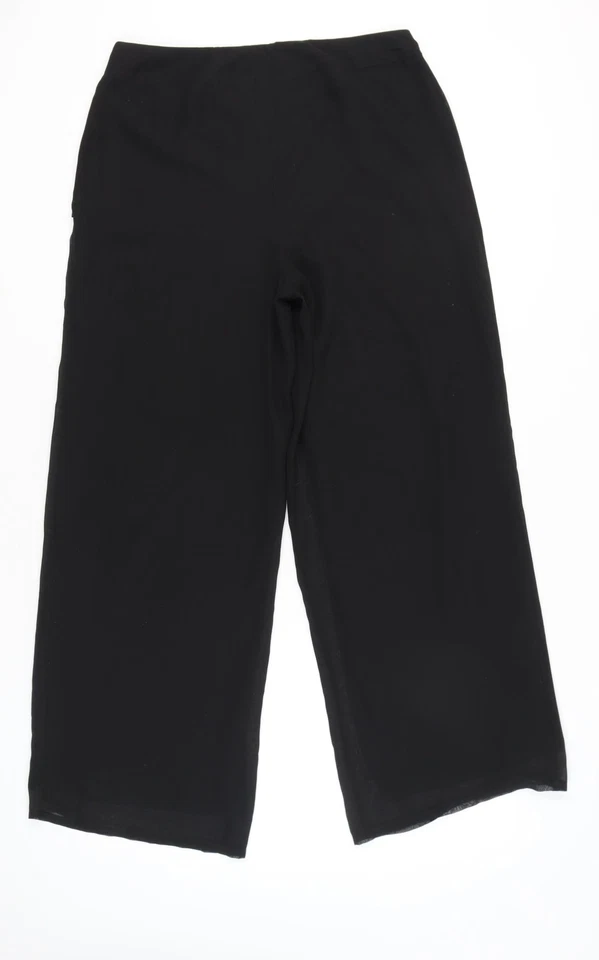 David Emanuel Women's Black Culottes Size 12 - Image 2 of 4