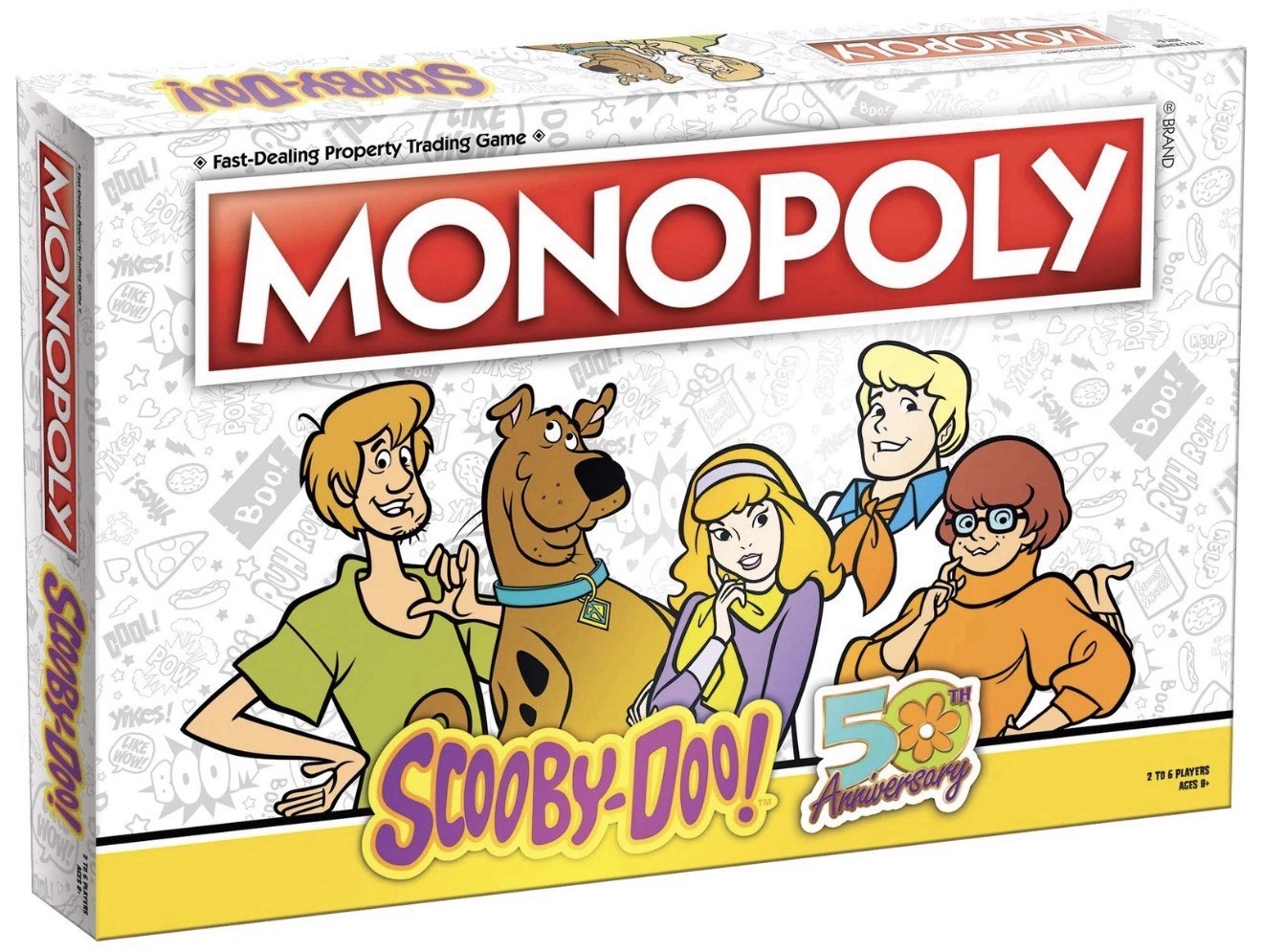 USAopoly MONOPOLY: Scooby-Doo 50th Anniversary Board Game