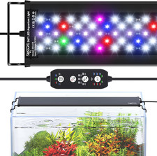 24/7 Cycle LED Aquarium Plant Light-Full Spectrum Fish Tank Light, Auto On/Off,
