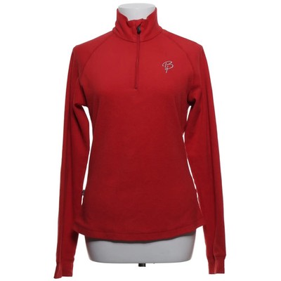 Björn Dählie, Fleecepullover, Größe: S, Rot, Polyester, Einfarbig, Fleece #ssZ