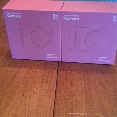 Pink Children s Digital Camera Ages 3+ w/ Strap & USB Cable, HD 2.0
