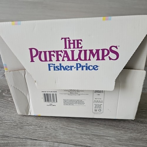 Fisher Price Puffalump Melocotón Oso de Peluche Cub Vintage 1986 Mameluco Peluche con Caja RARO - Imagen 5 de 24