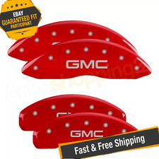 Mgp 34217sgmcrd Gloss Red Caliper Covers For 19-21 Gmc Sierra 1500