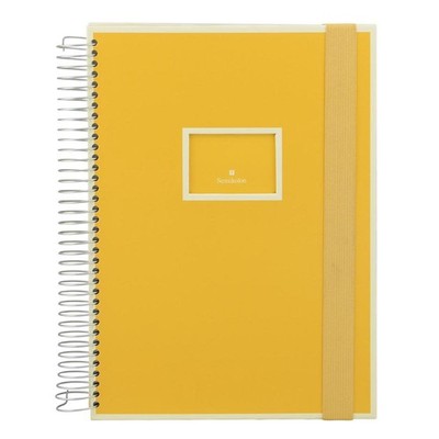 Mucho Spiral Notebook A4 (Sun)