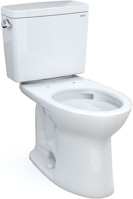 Drake Two-Piece Elongated 1.6 GPF Universal Height TORNADO FLUSH Toilet with CEF
