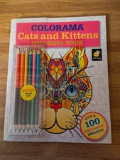 Colorama Cats and Kittens by Telebrands (2015, Trade Paperback)