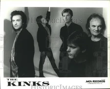 1989 Press Photo Members of The Kinks music group - hca39468
