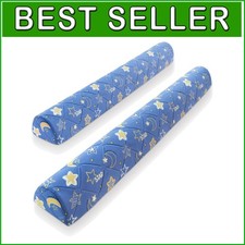 Premium Non-Slip Foam Bed Bumpers for Toddlers - Travel-Friendly Safety Solution