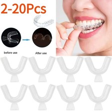 2/4/8 PCS Teeth Guard Dental Mouth Grinding Bruxism Night Tray Aid Gum Shield 