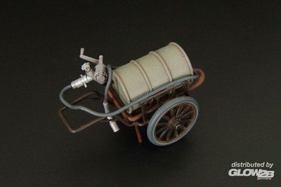 Brengun Japan Tanker Airfield Japanese Refueling Cart 1:3 2 Accessory Keg Mobil