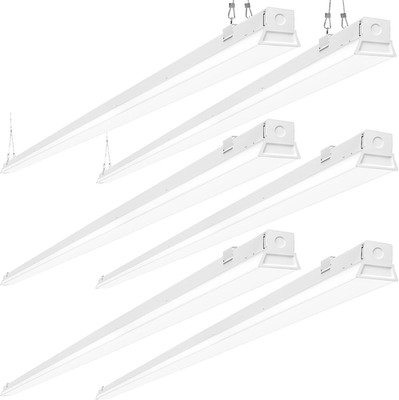 8FT LED Shop Light Fixture, 110W Strip Light, 12200 LM, 5000K, 8 Foot LED Linear