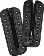 Leather Lace-in Boot Zipper Inserts for All Brands, Tieless Shoe Laces