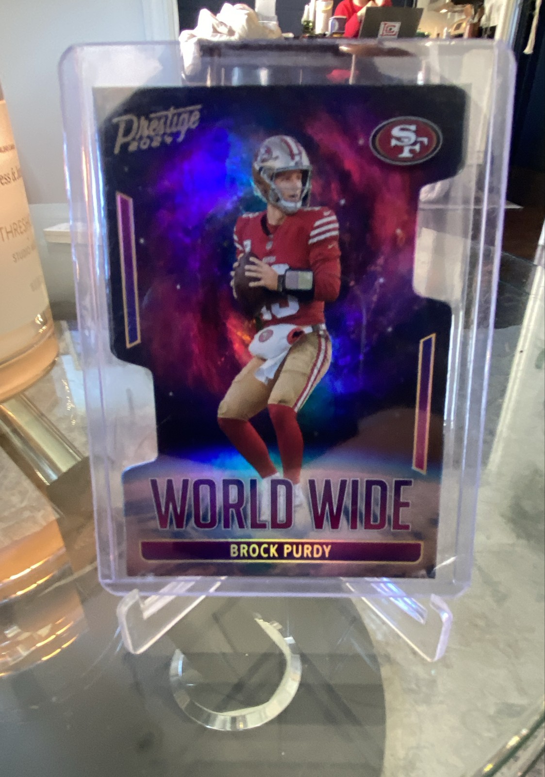 2024 Prestige Brock Purdy World Wide SP #WW-BPY