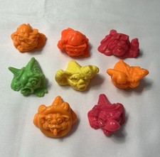 Vintage Mini Boglins Kelloggs The Cool Dudes Complete Set Uk Exclusive 1992