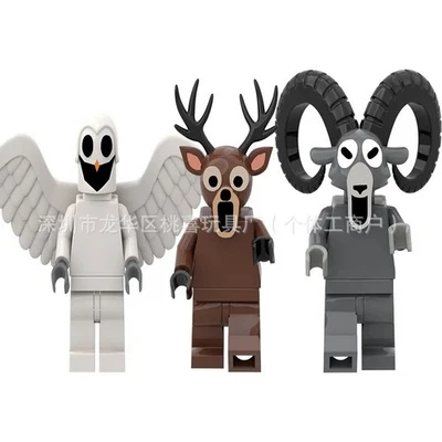 99 Notti Nella Foresta Halloween Personalizzato Lego Minifigure Horror Giocattolo Minifigure