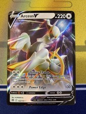Arceus V 122/172 Holo Ultra Rare Brilliant Stars Pokemon Lightly Played