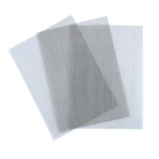 3 PCS Stainless Steel Woven Wire Mesh Sheets 20 Mesh Flexible Air Vent Fine
