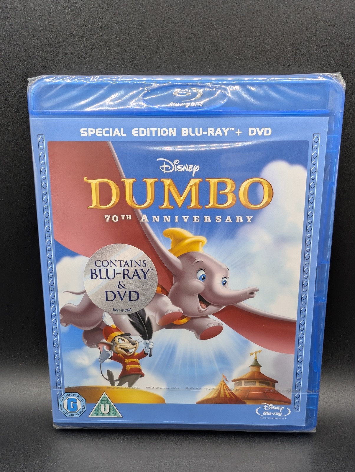 Dumbo 70th Anniversary (Blu-Ray + DVD) NEW sealed