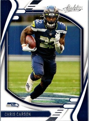 2021 Panini Absolute #87 Chris Carson Retail