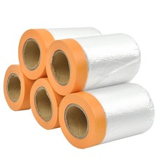 DODUOS 5 Rotoli Telo Protettivo per Pittura Teli Copritutto per Imbianchino 5