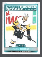 SP 2021-22 O-Pee-Chee #517 Marquee Rookies Radim Zohorna Pittsburgh Penguins NHL