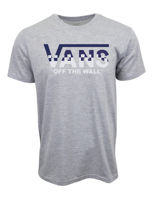 Vans Off The Wall t-shirt, checker logo graphic tee, skate brand shirt