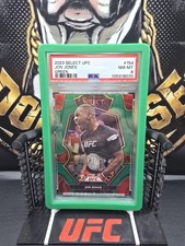2023 Select Prizm UFC Jon Jones Green /5 Premier Level PSA 8
