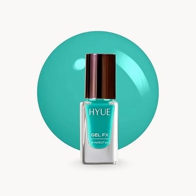 HYUE Gel FX Nagellack | Mint Mojito | 8ml | Ultra-Glossy Gel Finish | 14 Tage Lo