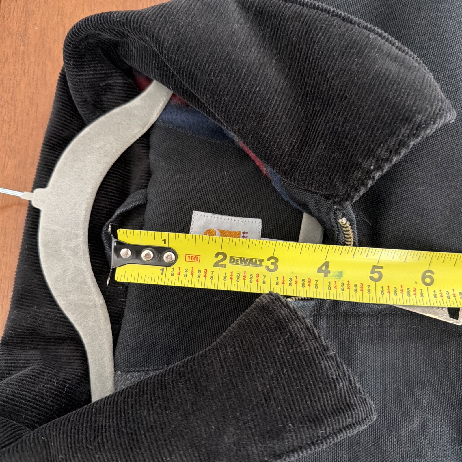 Carhartt Mens Duck Detroit Jacket XL Regular Black Blanket Lined w/ Company Logo thumbnail 15