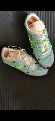 Nike x Off White Waffle Racer Vivid Sky