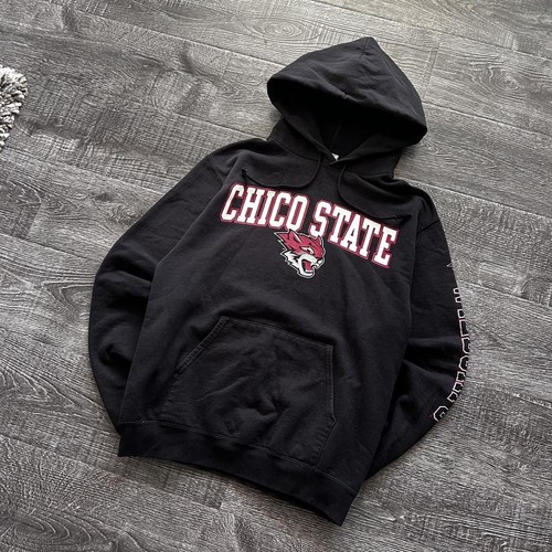 California State University Chico Hoodie Mens Small Gray NCAA Sweatshirt 