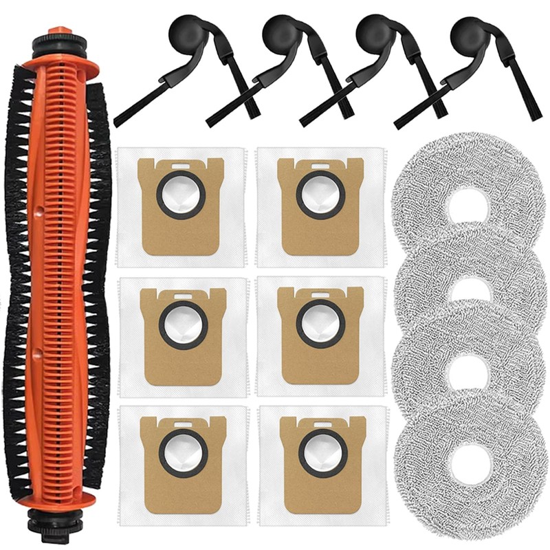 15 Pack Replacement Parts Kit for Xiaomi Robot Vacuum 5/5 Pro Vacuum Cleaner