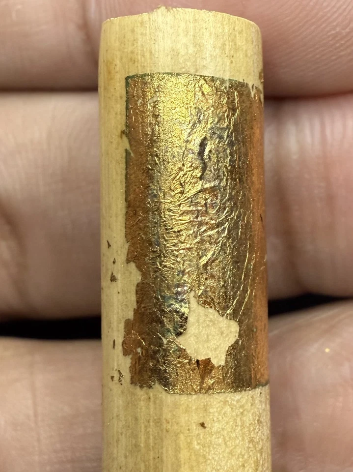 Talismán tailandés auspicioso Nimit bola ratán suerte proteger contra la magia negra Foto 3 de 4