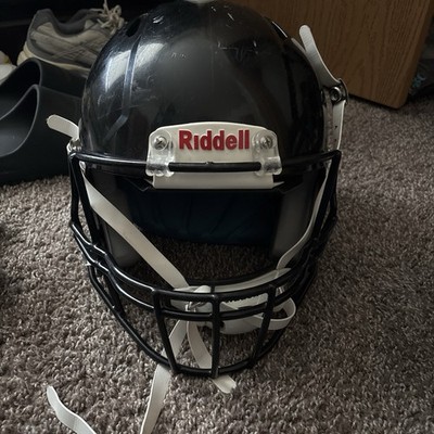 Riddell Black Football Helmet SM/MED Adjustable Durable Unisex 2023
