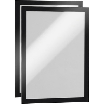 Durable 487201 DURAFRAME A4 - 4872 Info-Rahmen, selbstklebend DIN A4 Schwarz ...