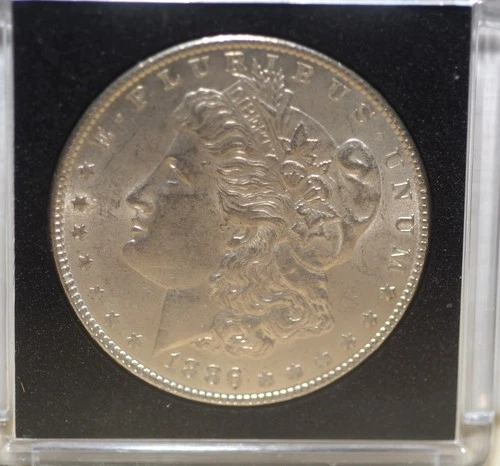 1886 Morgan Silver Dollar in AU Condition