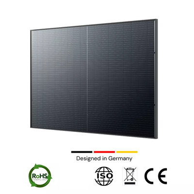 Cansolar Solarmodul 405 Watt Solarpanel Full Black Half Cut 32 V